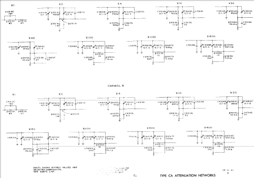 Type CA Plug-In-Unit C-A; Tektronix; Portland, (ID = 598157) Ausrüstung