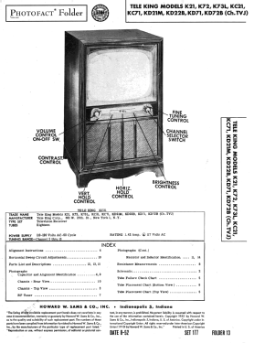 K73L Ch= TVJ; Tele King (ID = 3085624) Television