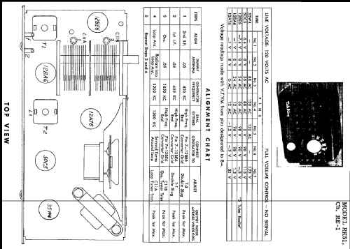 RK-51 Ch= RE-1; Tele King (ID = 219257) Radio