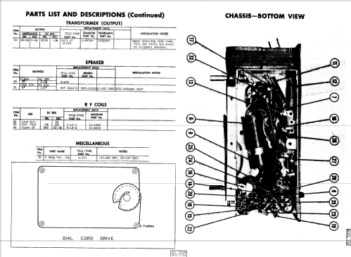 135 Ch= H; Tele-Tone Radio Corp (ID = 629795) Radio