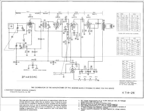 148 Ch= J; Tele-Tone Radio Corp (ID = 579489) Radio