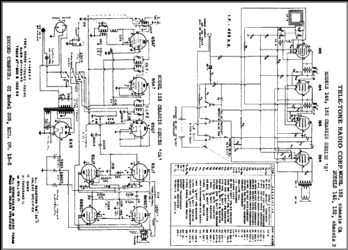 152 Ch= R; Tele-Tone Radio Corp (ID = 410434) Radio