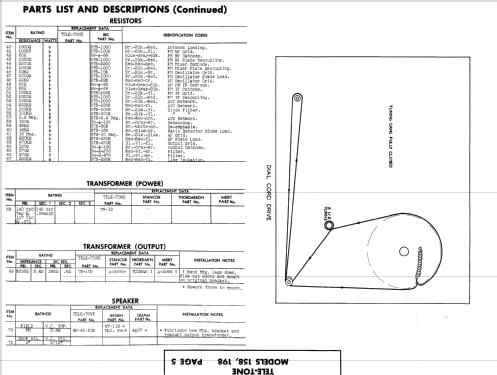 158 Ch= AT; Tele-Tone Radio Corp (ID = 579509) Radio