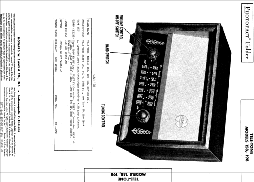 158 Ch= AT; Tele-Tone Radio Corp (ID = 579511) Radio