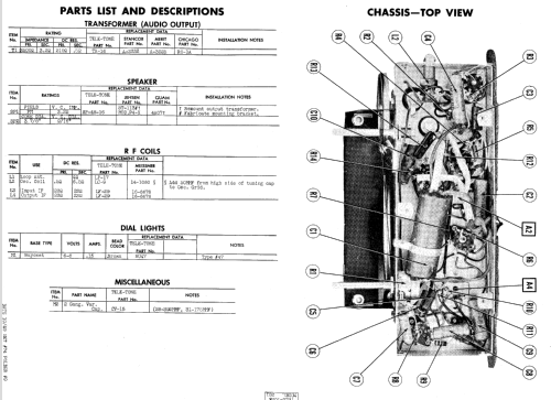 201 Ch= AX; Tele-Tone Radio Corp (ID = 579539) Radio