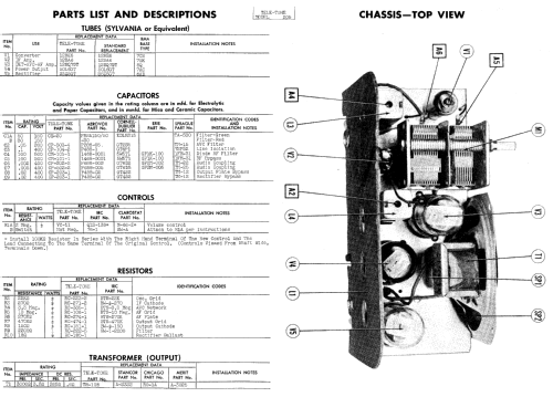 205 Ch= BD; Tele-Tone Radio Corp (ID = 579543) Radio