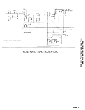 TV336 Ch= TAP-1; Tele-Tone Radio Corp (ID = 2888321) Television