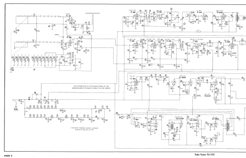 TV-170 ; Tele-Tone Radio Corp (ID = 1568121) Television