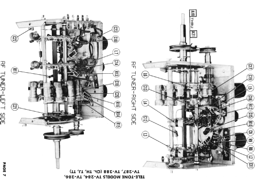 TV-287 ; Tele-Tone Radio Corp (ID = 1598121) Televisore