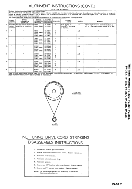 TV-333 ; Tele-Tone Radio Corp (ID = 2957723) Televisore