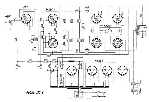 Publik Power Amplifier 150 W; Telefongyar, Terta (ID = 2628279) Ampl/Mixer