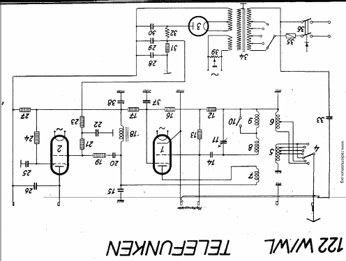 122W ; Telefunken (ID = 21215) Radio