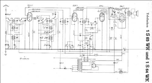 1S65WK; Telefunken (ID = 7466) Radio