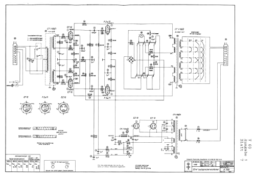 25 Watt Lautsprecherverstärker V69; Telefunken (ID = 1254729) Ampl/Mixer