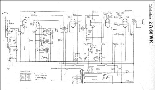 2A66WK; Telefunken (ID = 7467) Radio