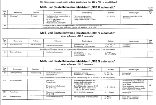 303V Automatic; Telefunken (ID = 536545) Ton-Bild