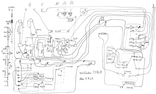 33GL/O; Telefunken (ID = 2945799) Radio