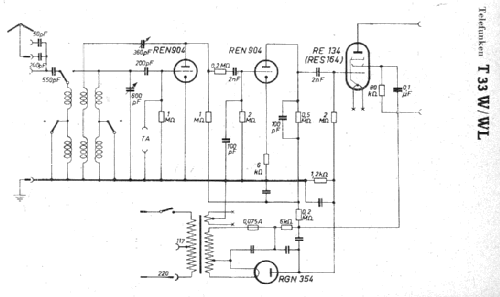 33W ; Telefunken (ID = 7606) Radio