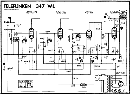 347WL ; Telefunken (ID = 331324) Radio