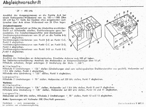 3877T3877; Telefunken (ID = 2877713) Car Radio