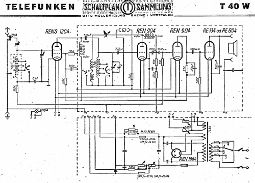 40W ; Telefunken (ID = 2849705) Radio