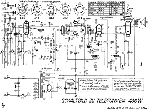 438W ; Telefunken (ID = 1453545) Radio