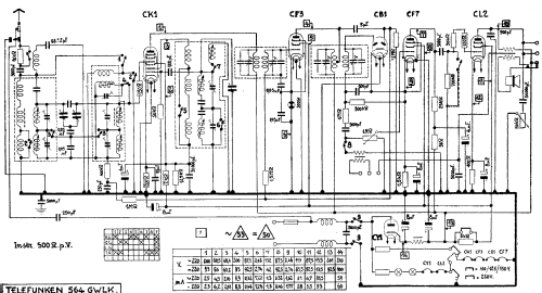 564GWLK ; Telefunken (ID = 1913290) Radio