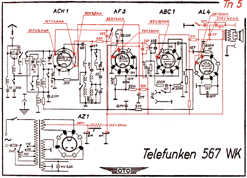 567WK; Telefunken (ID = 3021113) Radio