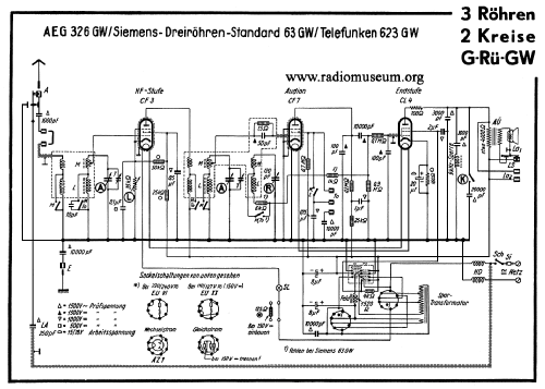 623GW ; Telefunken (ID = 42197) Radio