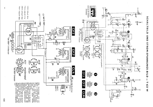 623GW ; Telefunken (ID = 99025) Radio