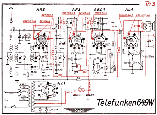 649W ; Telefunken (ID = 3021088) Radio