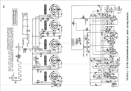 650GL ; Telefunken (ID = 26425) Radio