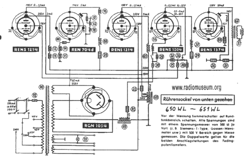 650WL ; Telefunken (ID = 21243) Radio