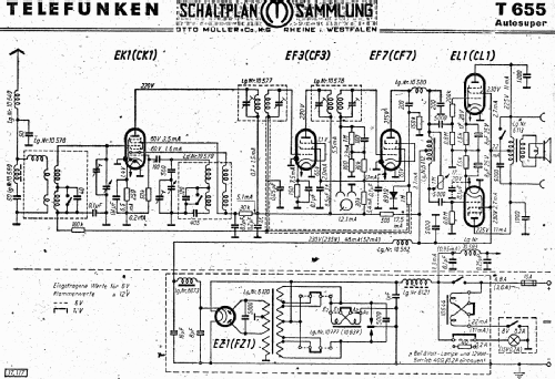 655 ; Telefunken (ID = 2864815) Car Radio