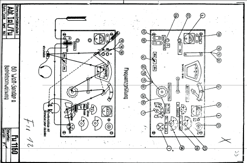 80 Watt - Sender a 80W.S.a; Telefunken (ID = 2519253) Commercial Tr