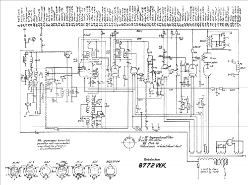 8772WK; Telefunken (ID = 811116) Radio