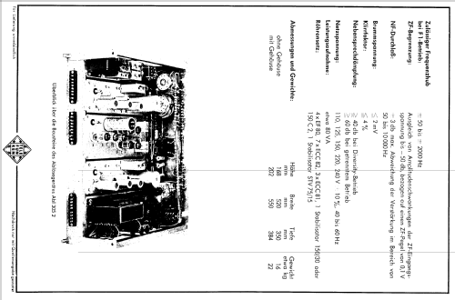 Ablösegerät Abl 305/2; Telefunken (ID = 1353392) Misc