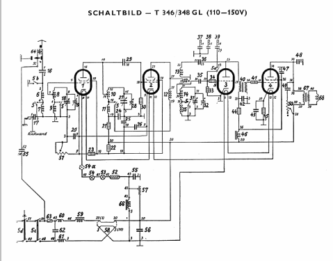 Admiral 346GL-110V ; Telefunken (ID = 21741) Radio