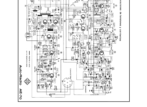 AE-70; Telefunken (ID = 2094955) Car Radio