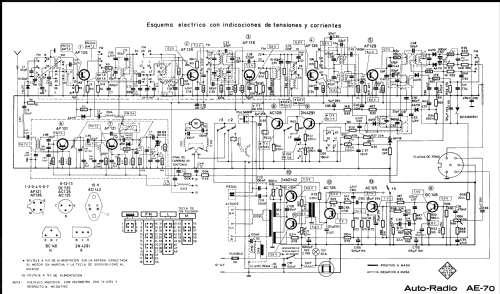 AE-70; Telefunken (ID = 2094956) Car Radio