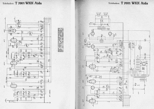 Aida 7001WKK ; Telefunken (ID = 7451) Radio