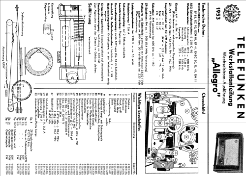 Allegro ; Telefunken (ID = 121927) Radio