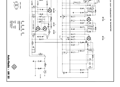 AN-30; Telefunken (ID = 2094982) Car Radio