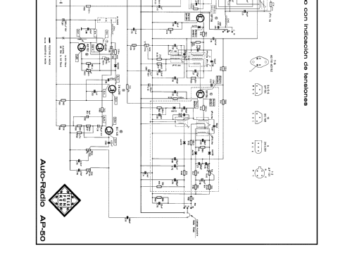 AP-50; Telefunken (ID = 2095030) Car Radio