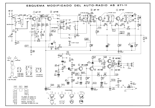 AS-271-11; Telefunken (ID = 2067216) Car Radio