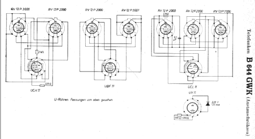 B644GWK; Telefunken (ID = 7409) Radio