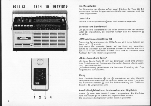 bajazzo compact 101; Telefunken (ID = 2680572) Radio