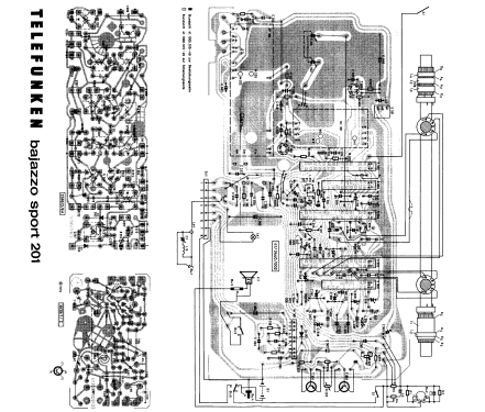 bajazzo sport 201; Telefunken (ID = 137286) Radio