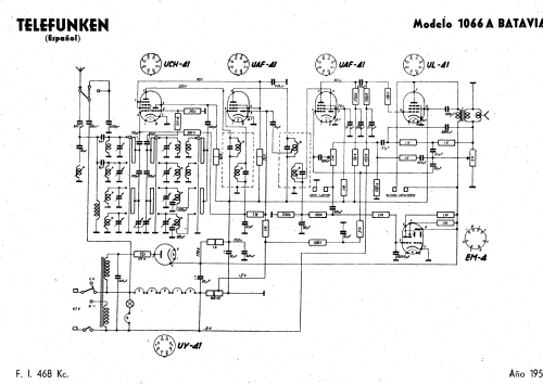 Batavia 1066A; Telefunken (ID = 1693687) Radio