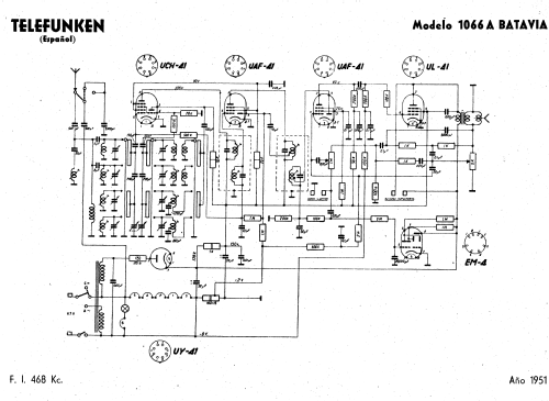 Batavia 1066A; Telefunken (ID = 1741695) Radio